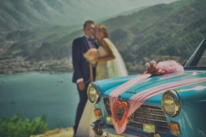 fiocchi auto matrimonio